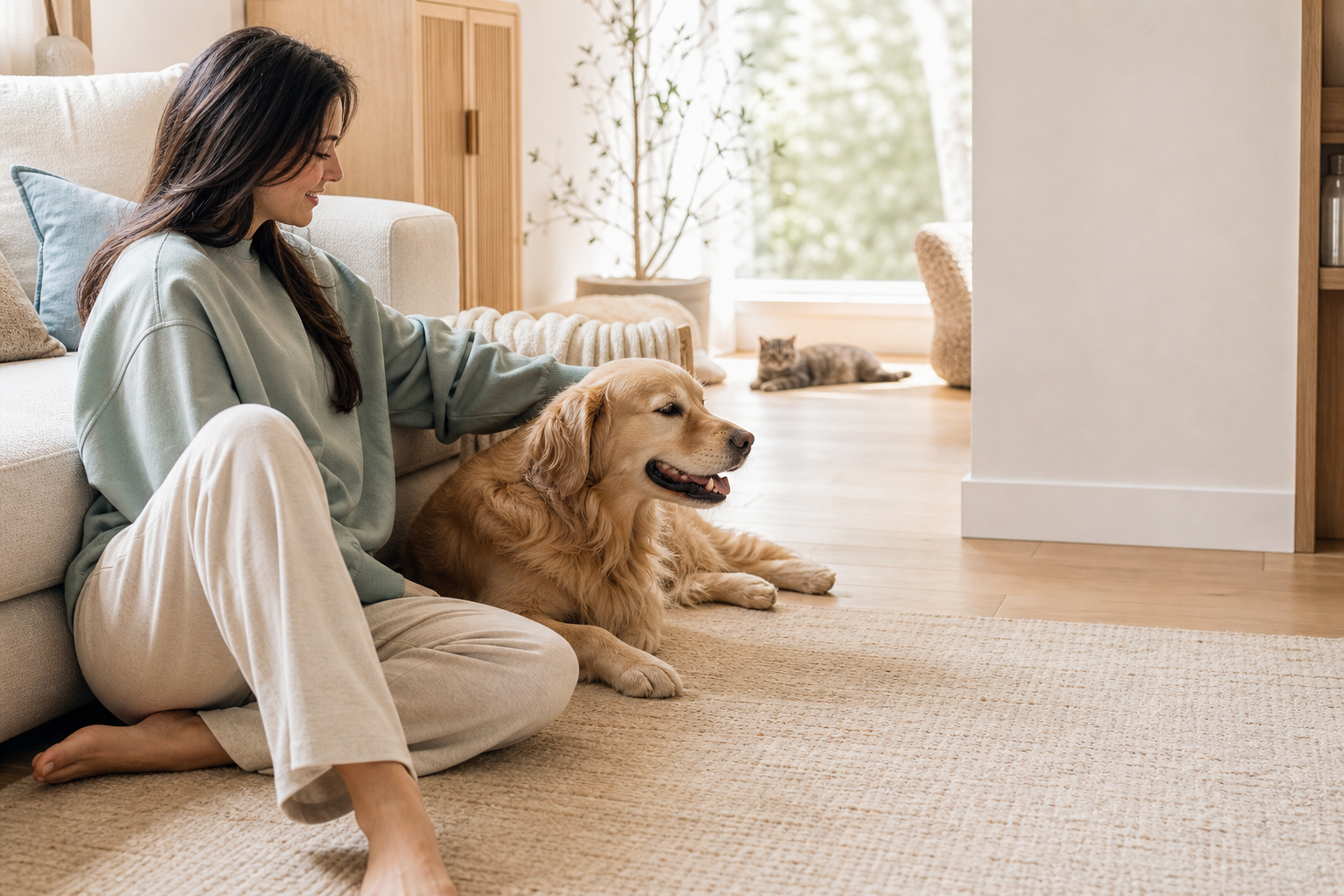 More room for the good parts of pet life.