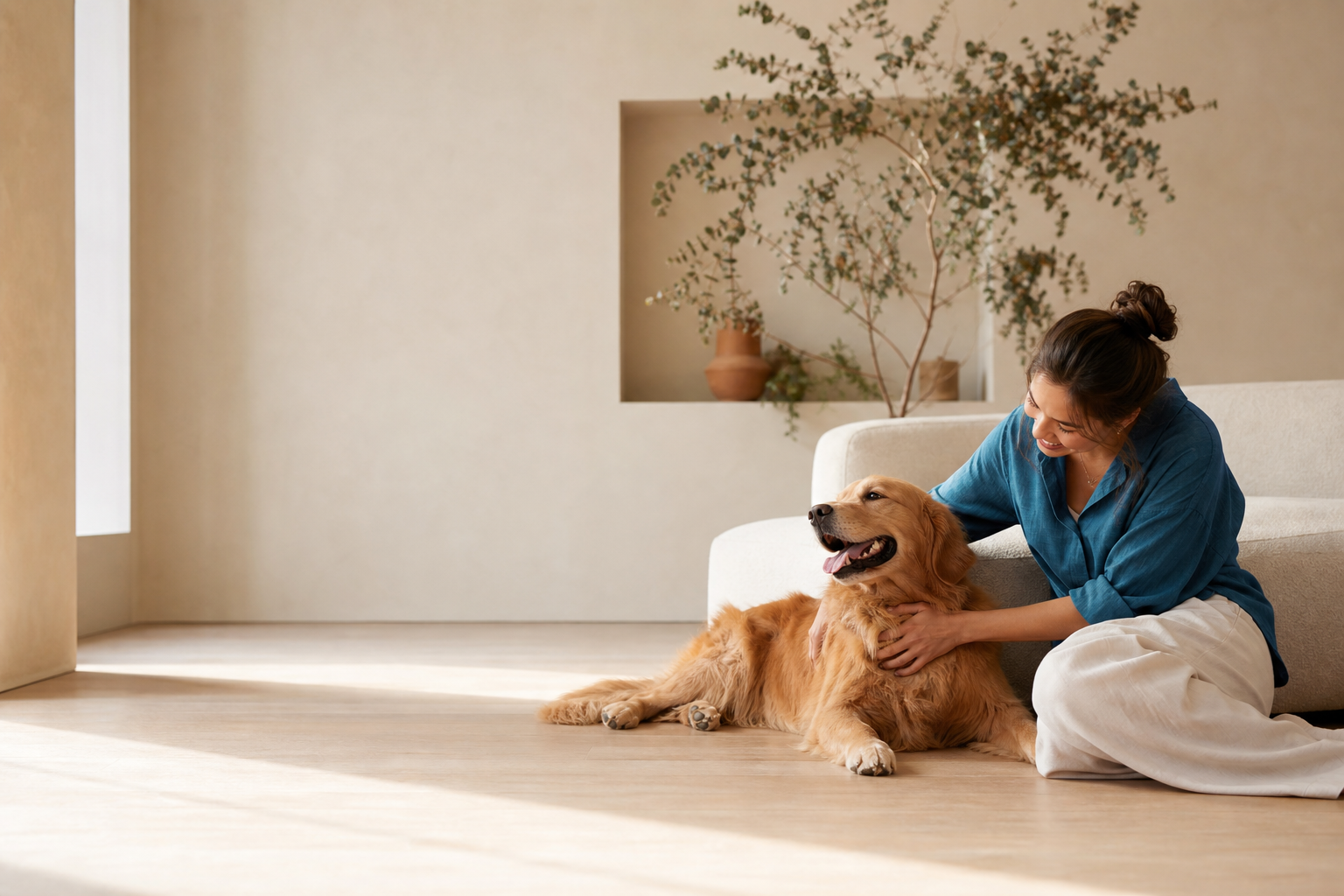 Better pet days, at home.